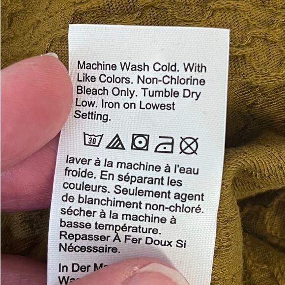 J. Crew Ruffle Front Long Sleeve Knit Top Size XXS. NEW - Picture 10 of 10